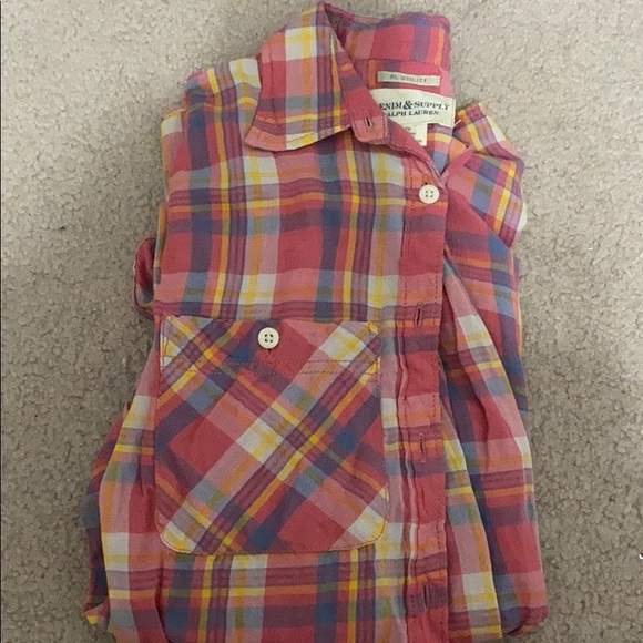 Denim & Supply Ralph Lauren Tops - Ralph Lauren Denim and Supply Plaid Shirt